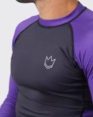 KINGZ Ranked Performance V2 L/S Rashguard-purple